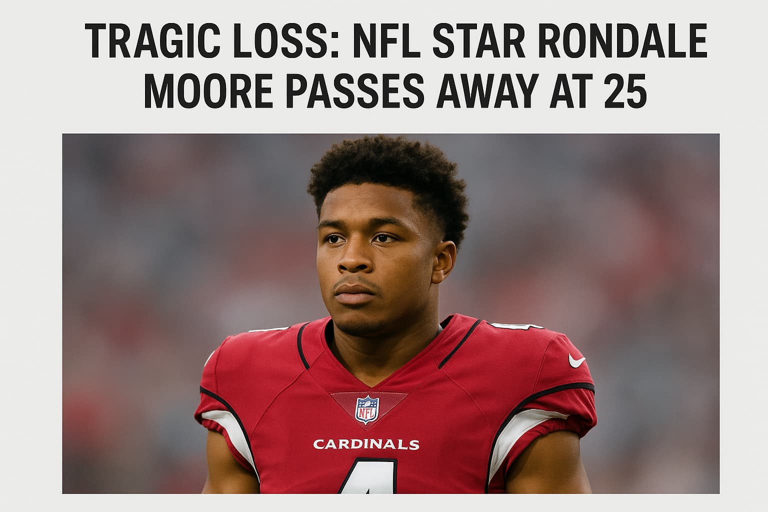 Tragic Loss: NFL Star Rondale Moore Passes Away at 25