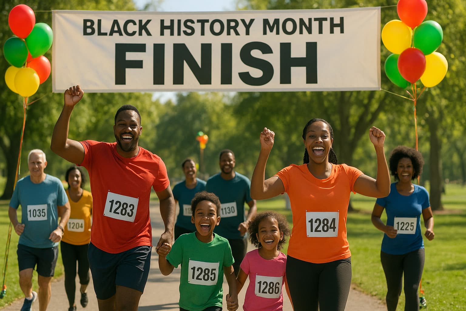 Running for a Cause: Black Men Run Sacramento's Heartfelt 5K for Black History Month