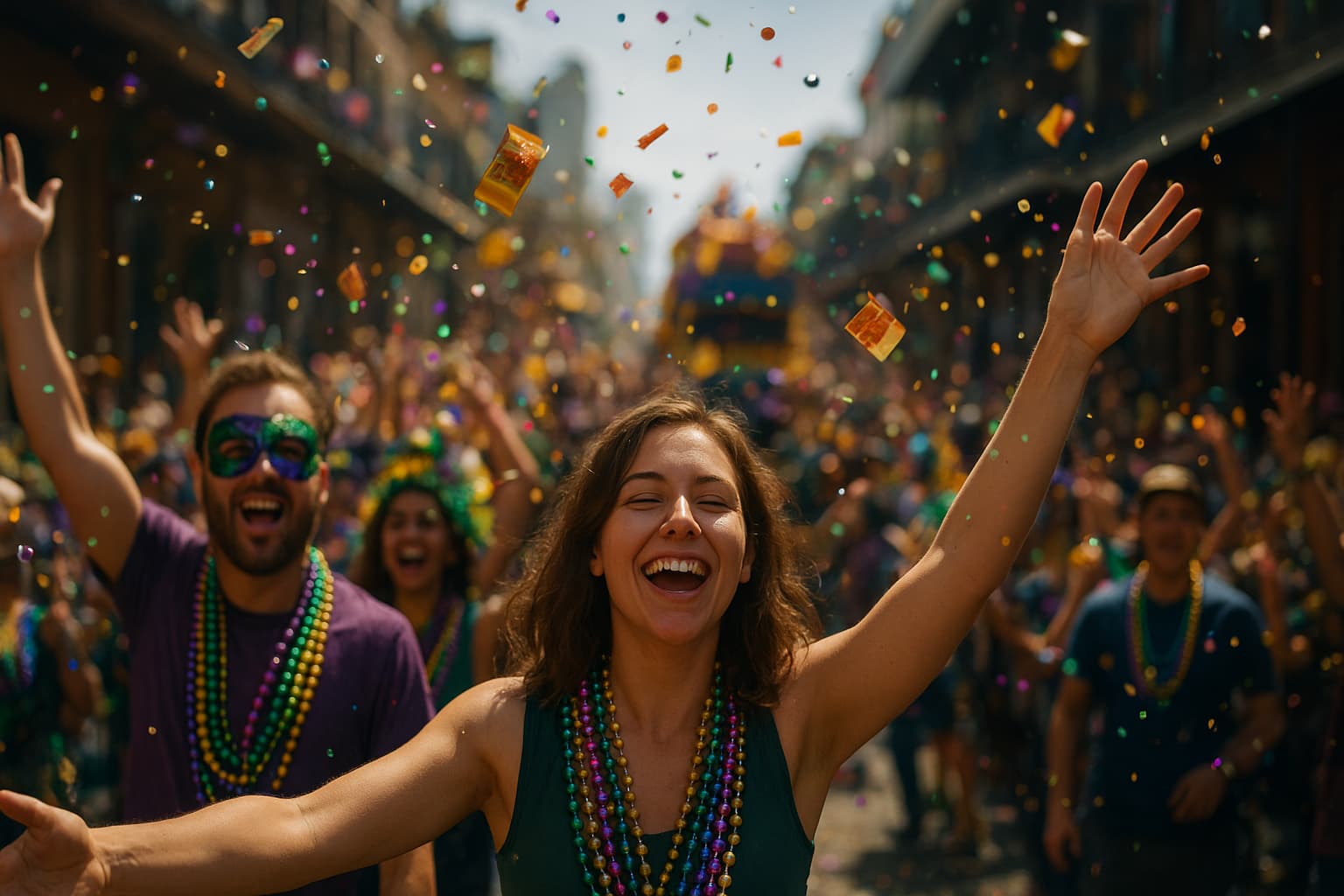 Mardi Gras Goes Green: Trading Plastic for Plant-Based Party Favors!