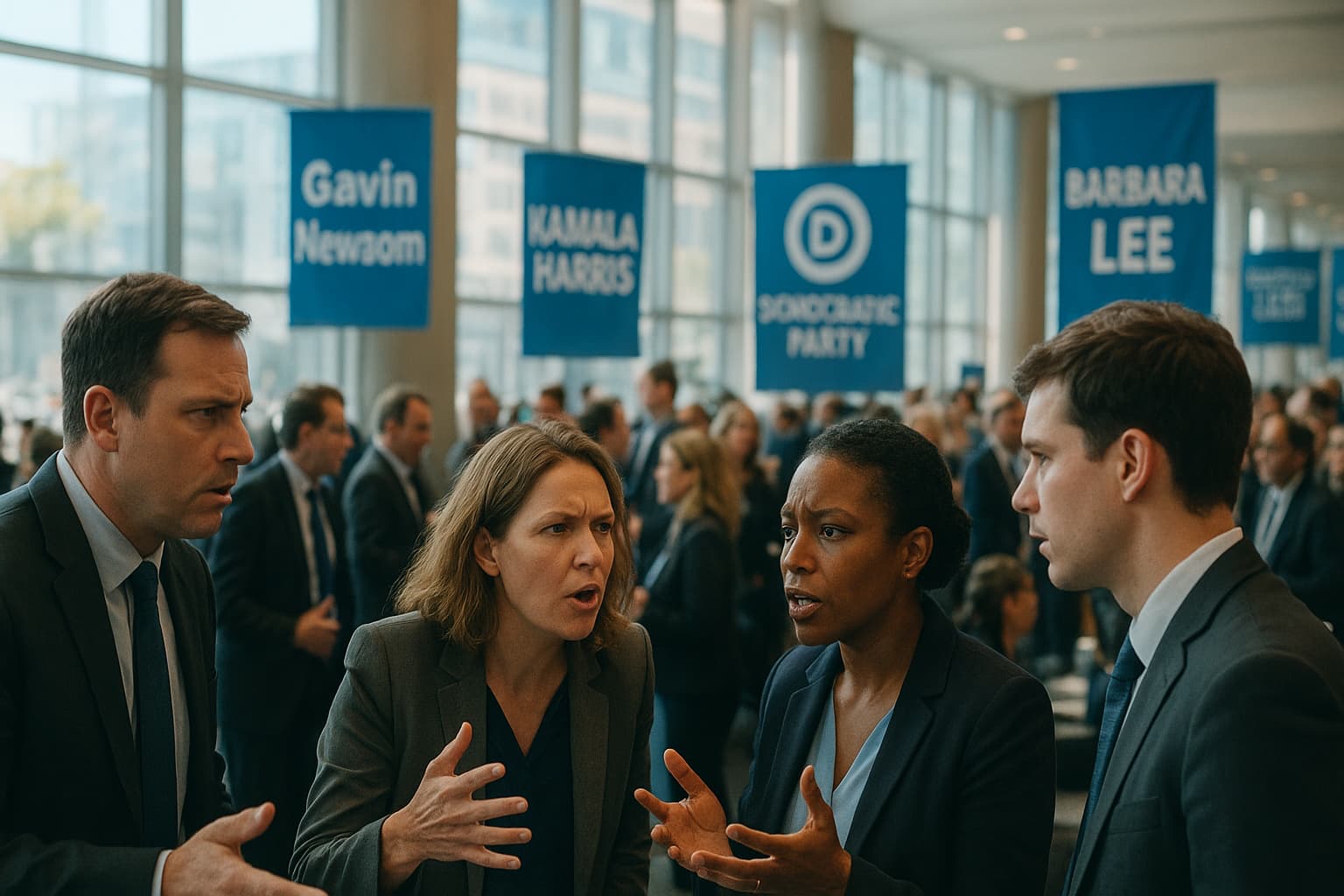 California’s Democratic Party Faces Endorsement Dilemma Ahead of Primary Showdown!