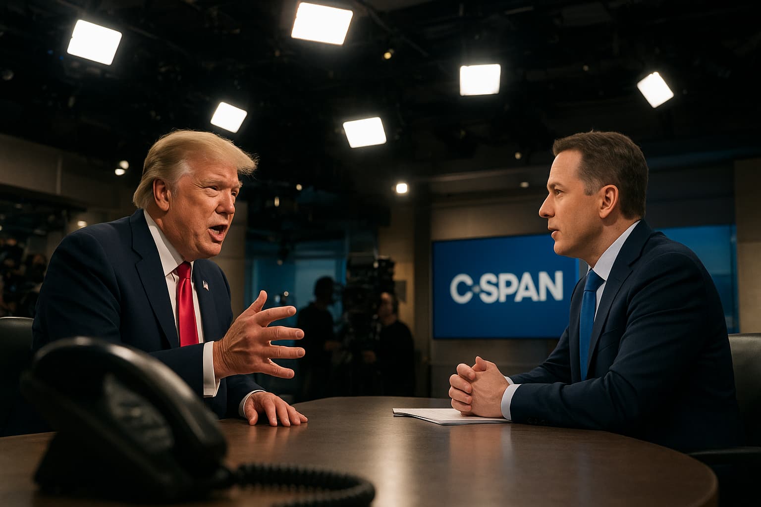 Is Donald Trump Dialing In Disguise? The C-Span Caller You Won't Forget!