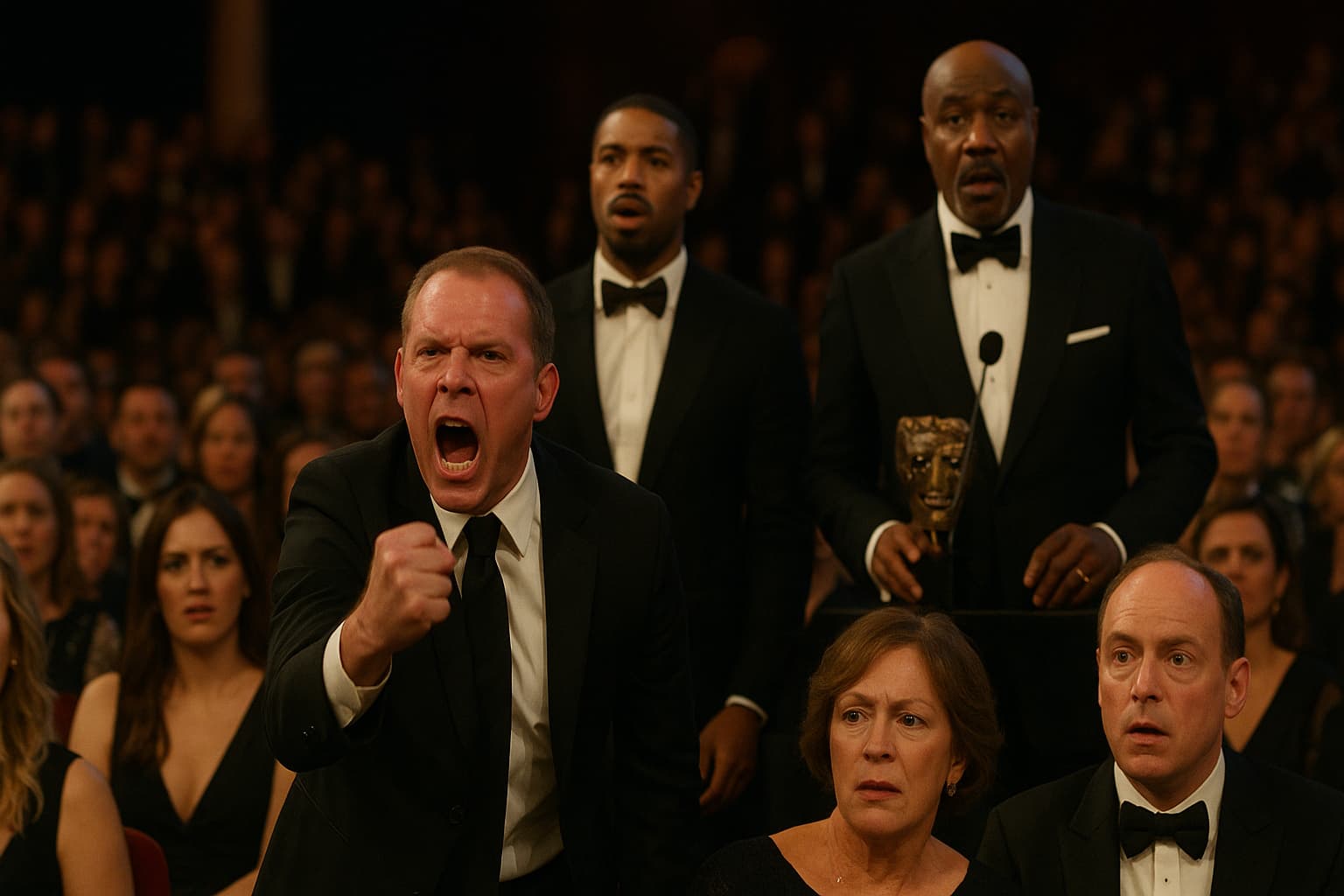When Award Shows Go Off Script: A Shocking Outburst at the BAFTAs
