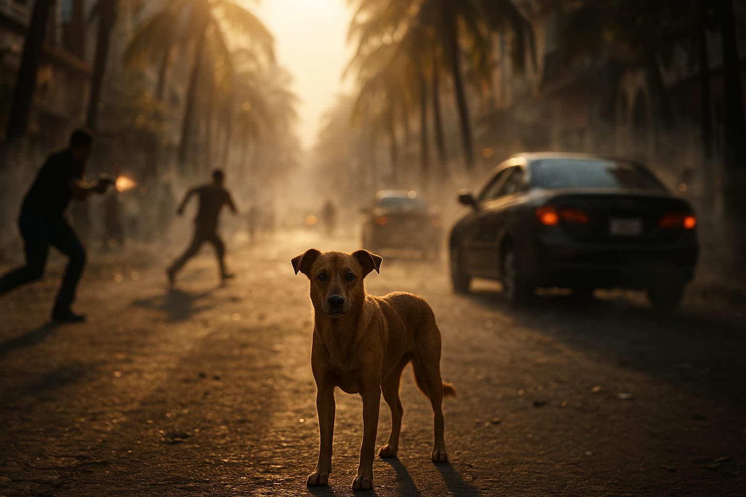A Dog’s Brush with Danger: Caught in a Deadly Shootout in Puerto Vallarta!