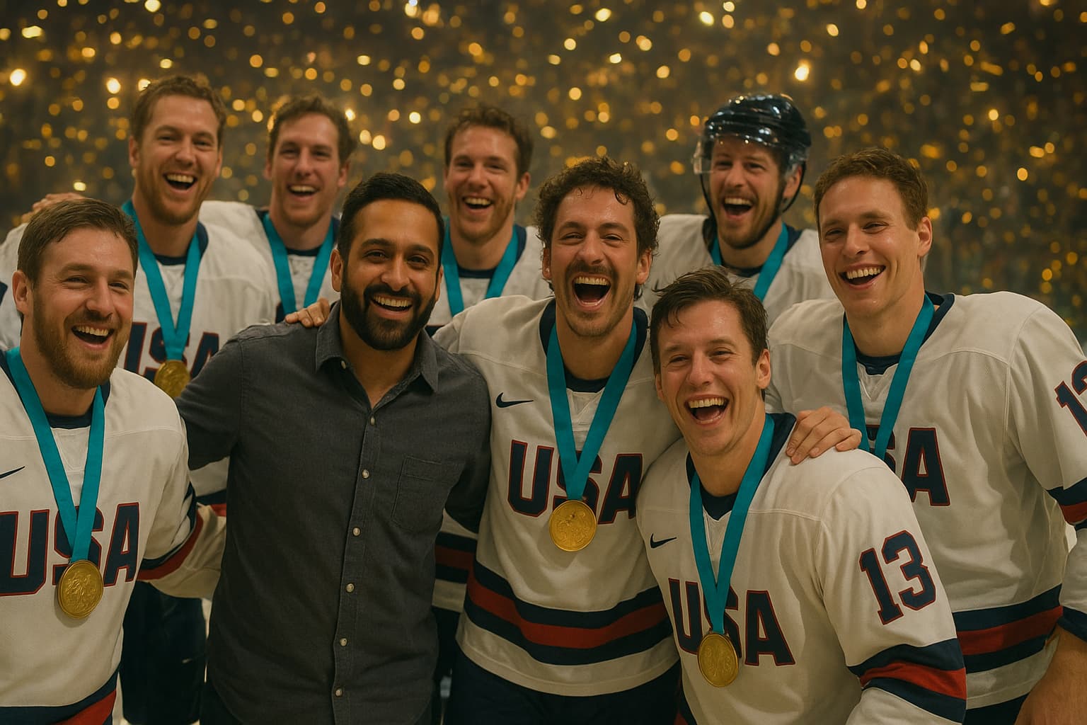 Kash Patel Hits the Ice: FBI Director Celebrates with Olympic Gold Hockey Champions!