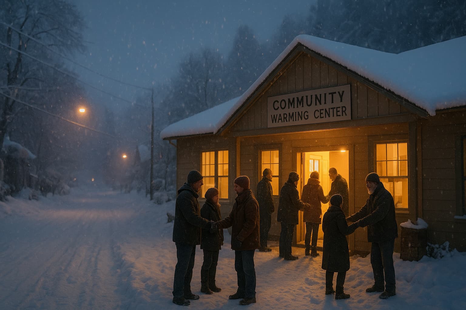 Winter's Wrath: How a Storm Left Arnold in the Dark for Days
