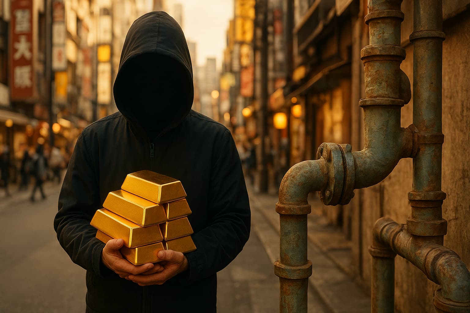Gold or Not: Osaka’s Anonymous Hero Gifts a Fortune to Fix Pipes!