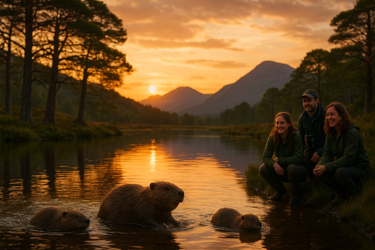 Beavers Make a Splash: Scotland Welcomes Furry Friends Back After 400 Years!