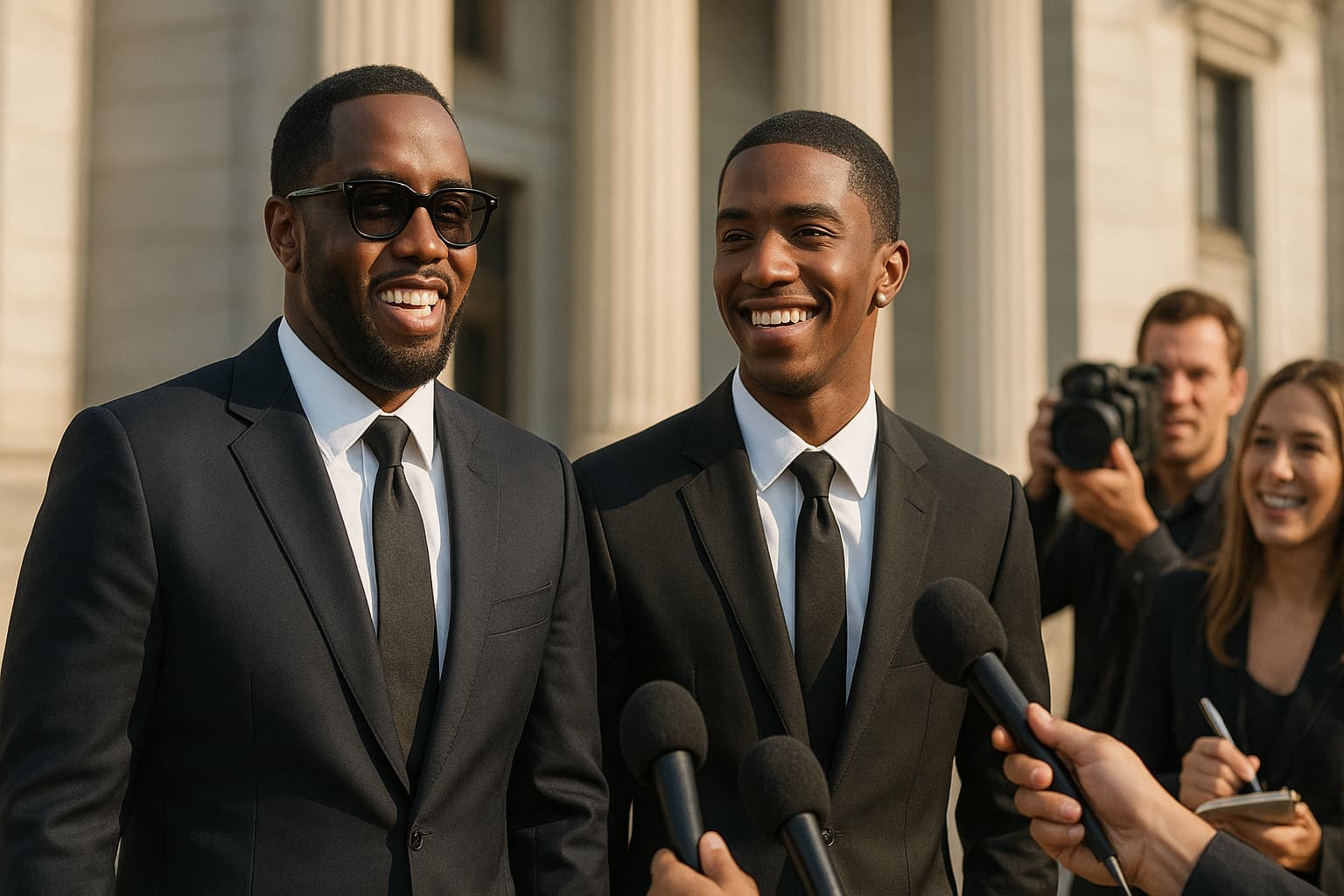 Diddy and Son Settle Legal Drama: Turning the Page on Legal Bills!