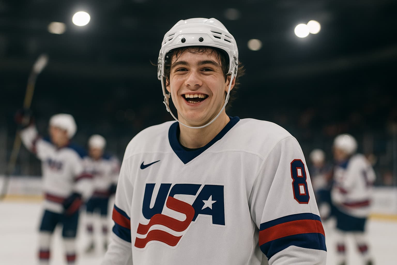 Jack Hughes Scores Gold, Loses Tooth—No Big Deal, Right?