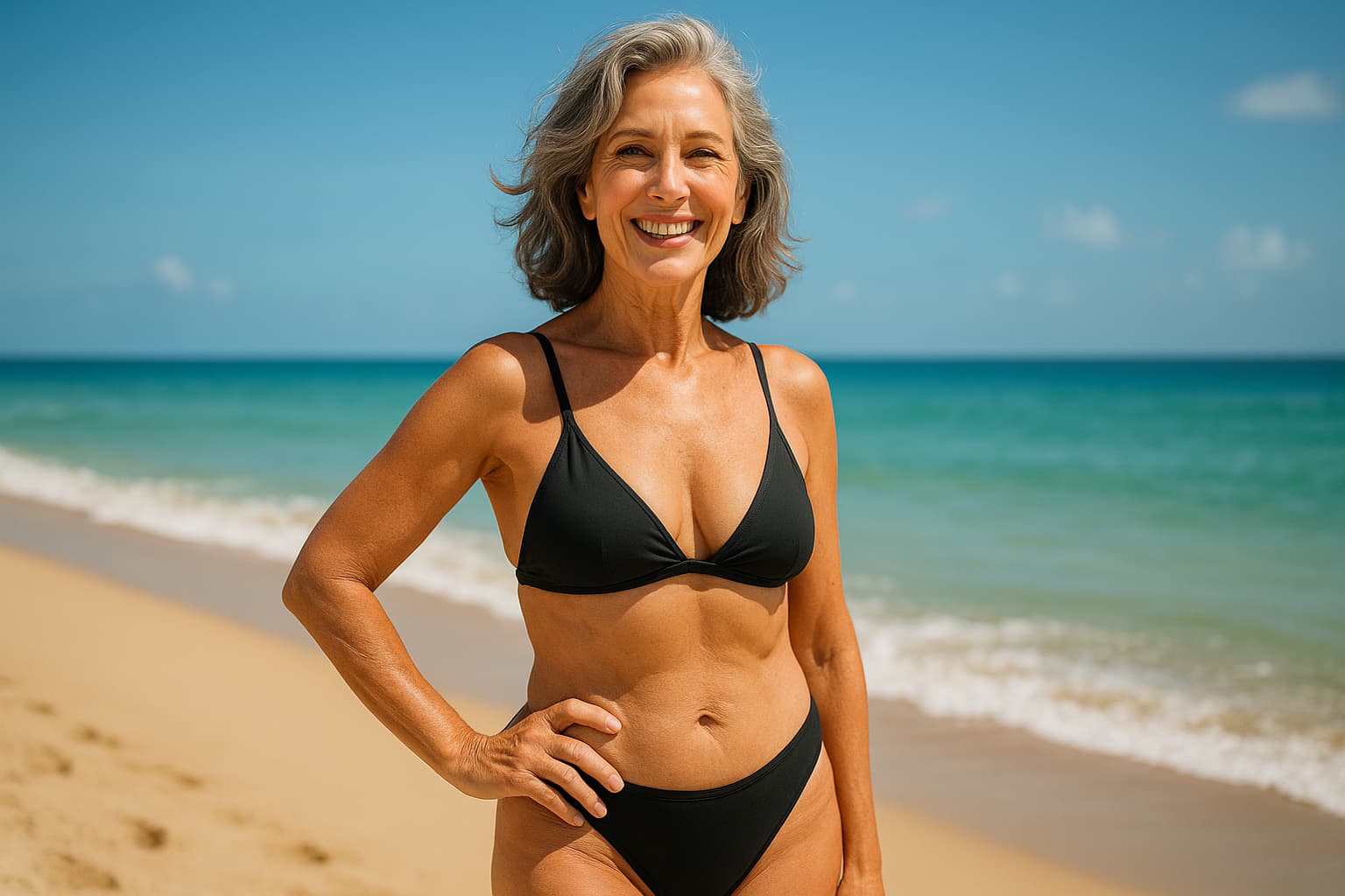 Bikini Goals at 57: Who's Slaying the Beach Game?