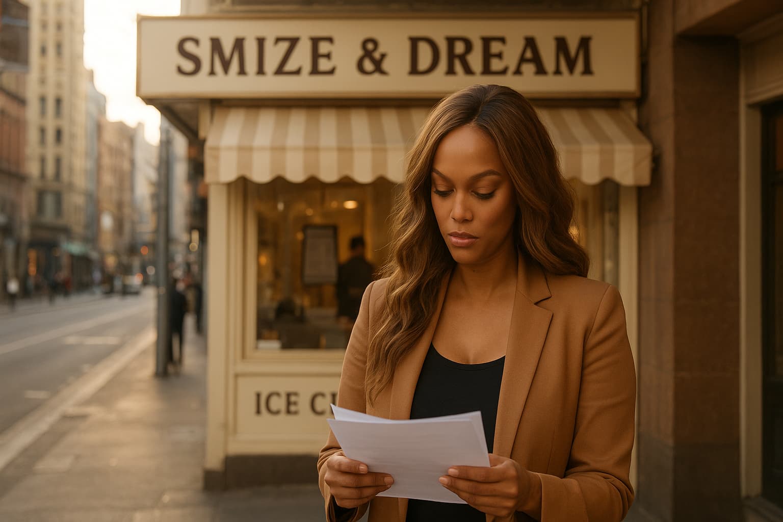 Tyra Banks vs. Landlord: The Ice Cream War That’s Heating Up!