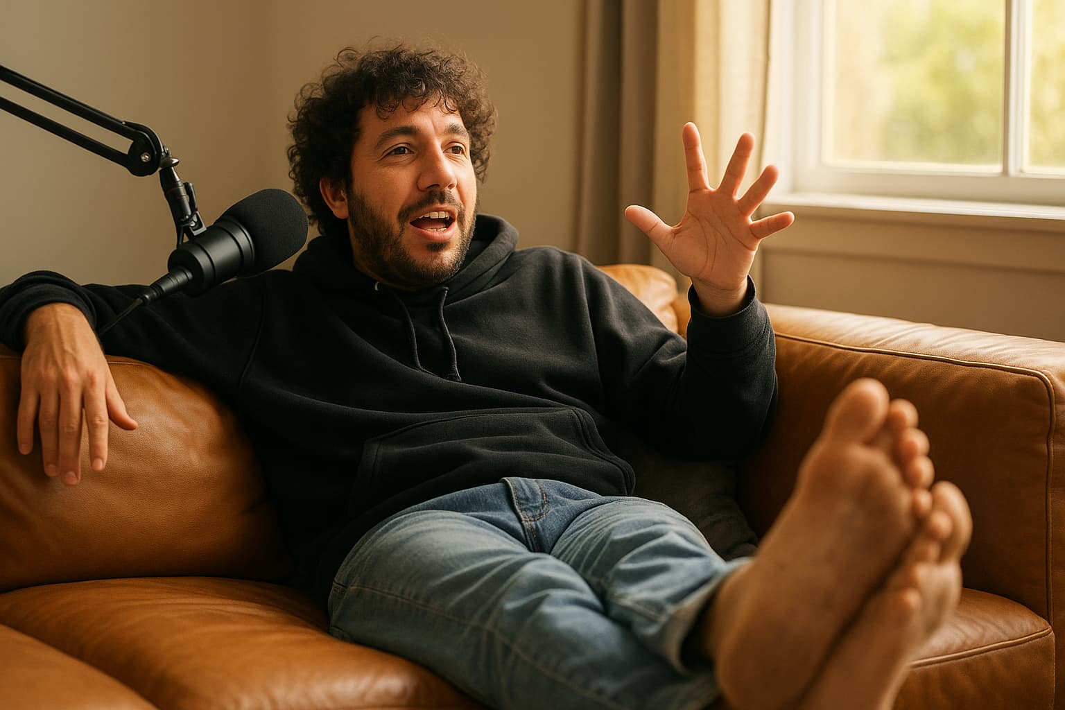 Benny Blanco’s Feet Steal the Spotlight—Literally!