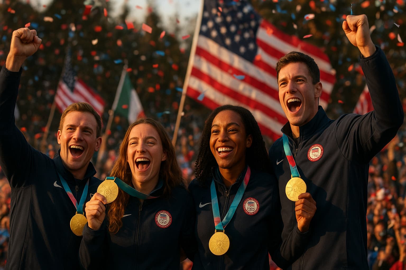 Team USA’s Olympic Showcase: A Medal Haul to Remember!