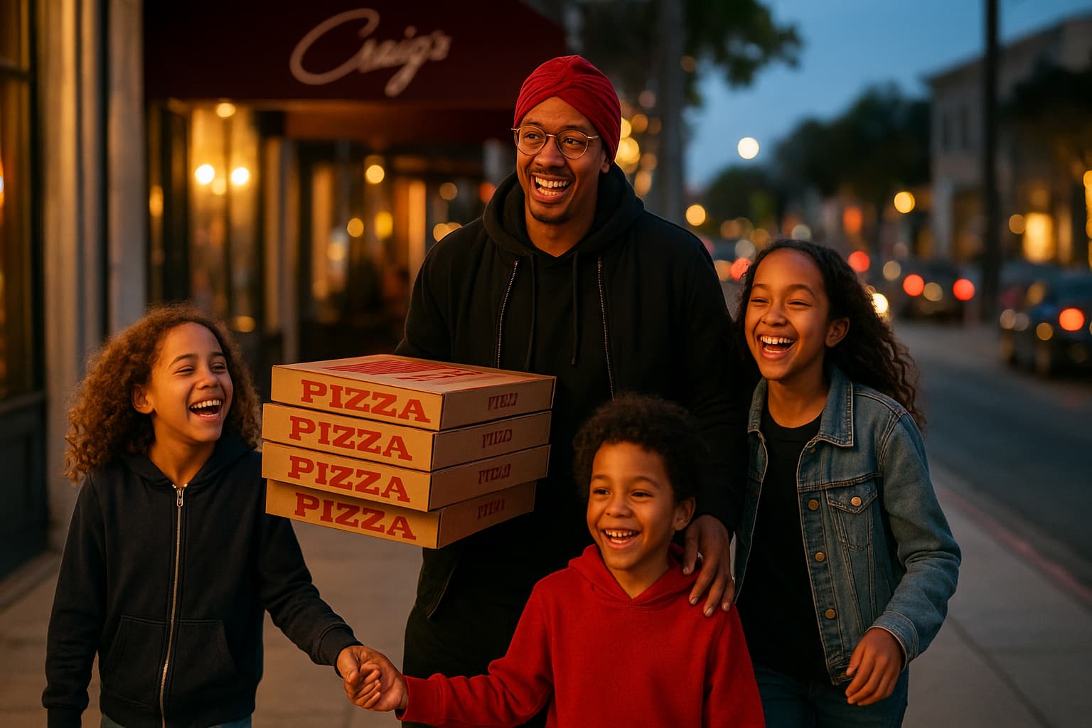 Nick Cannon Juggles Dinner Plans with Five Kids: Pizza Chaos Ensues!