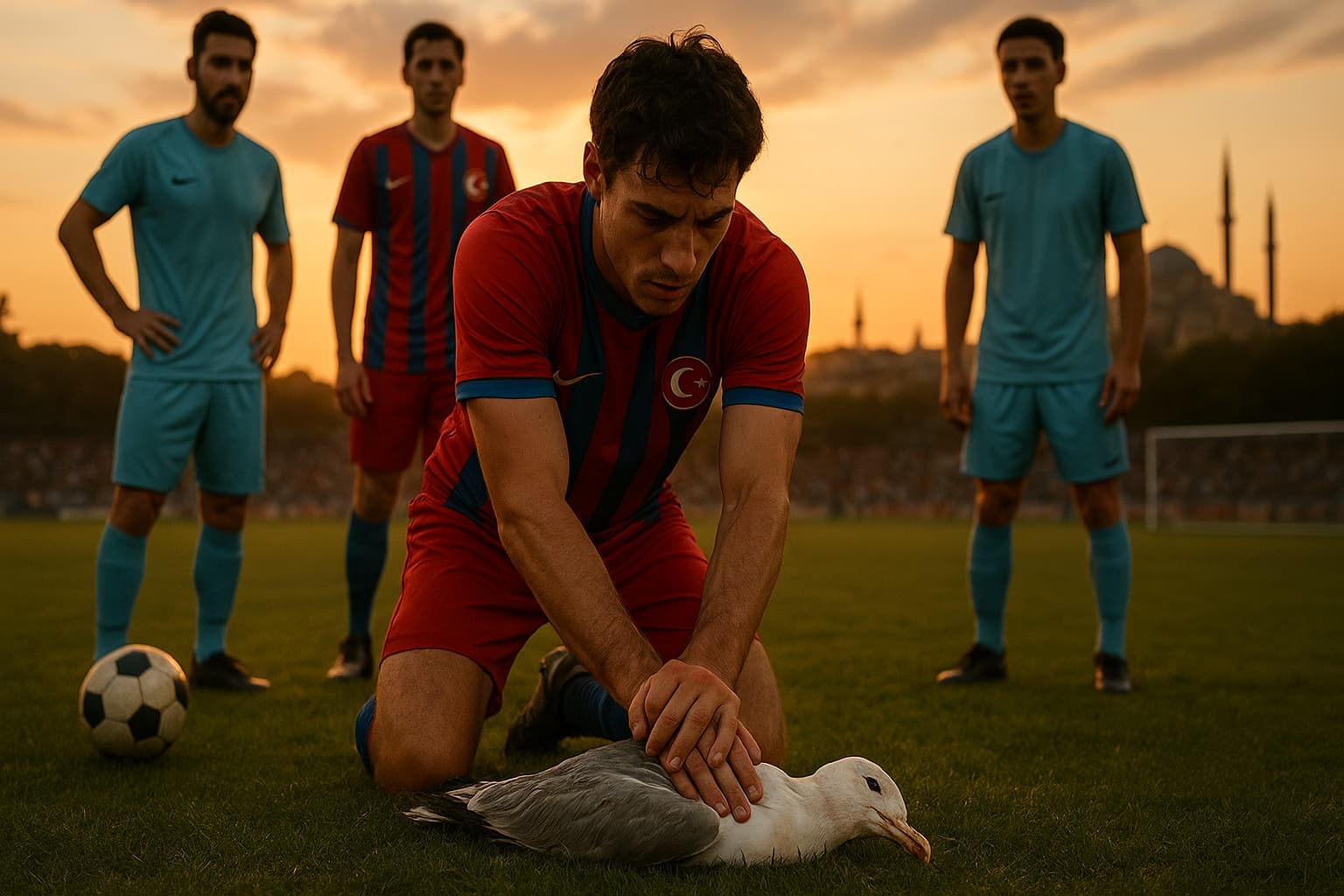 Soccer Ball vs. Seagull: The Game-Changing CPR Moment that Shocked Istanbul!
