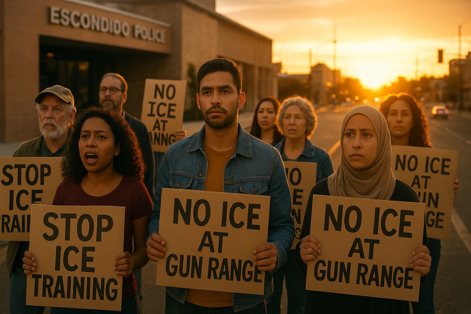 Escondido's Secret Gun Range Deal: Activist Outcry Unveils ICE's Unnoticed Training Ground