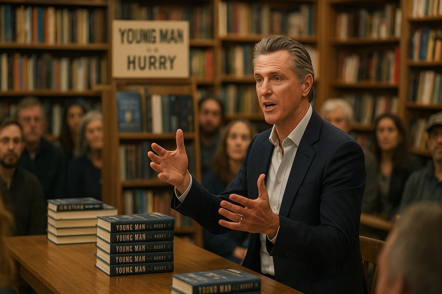 Gavin Newsom's Book Tour: A Tough Road Ahead or a Smooth Ride?