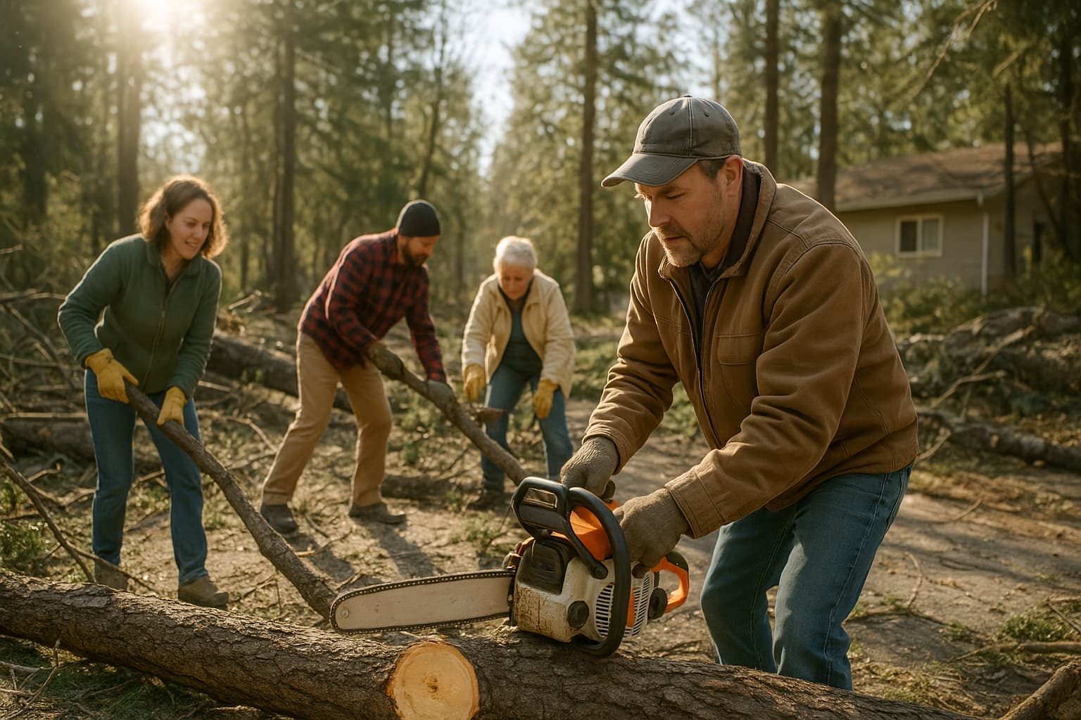 Community Resilience: Tuolumne County Rallies Together After Winter Storm Strikes