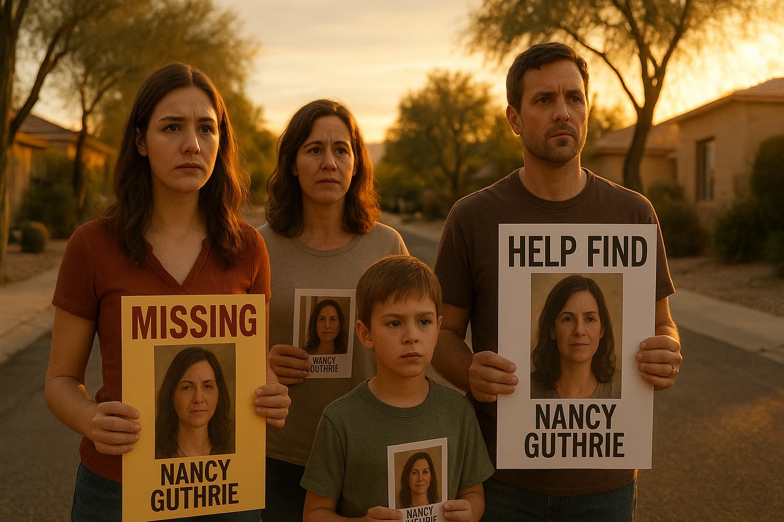 Desperate Search: Could Nancy Guthrie Be Found? Family Offers $1 Million Reward!