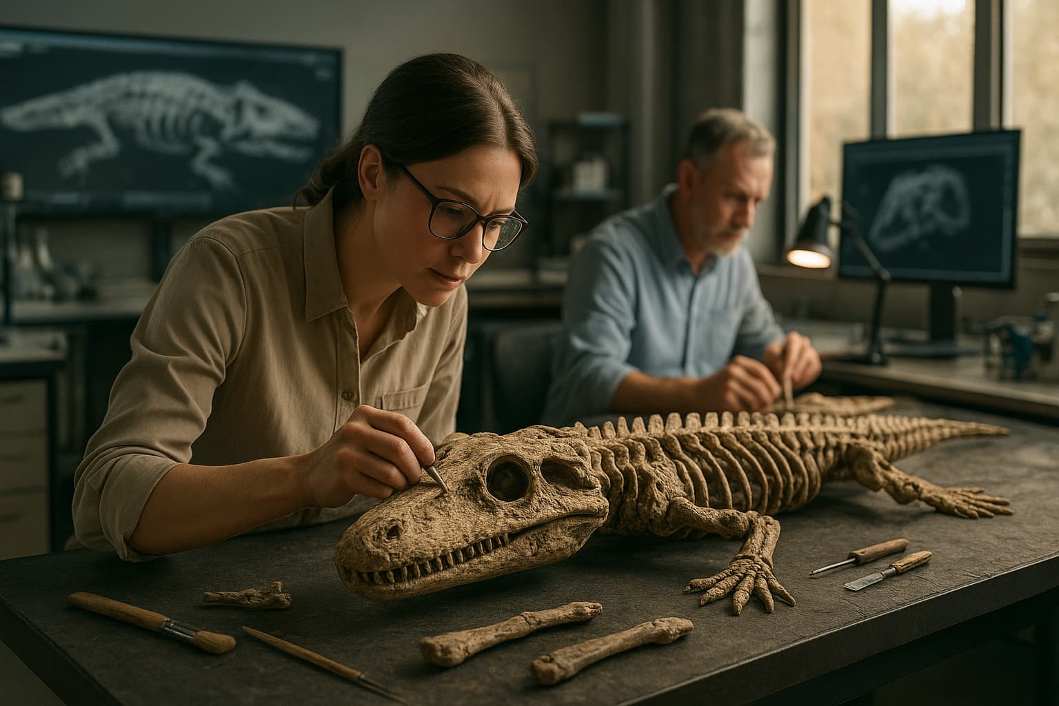 Lost Fossils: How a Giant Amphibian's Journey was Rediscovered