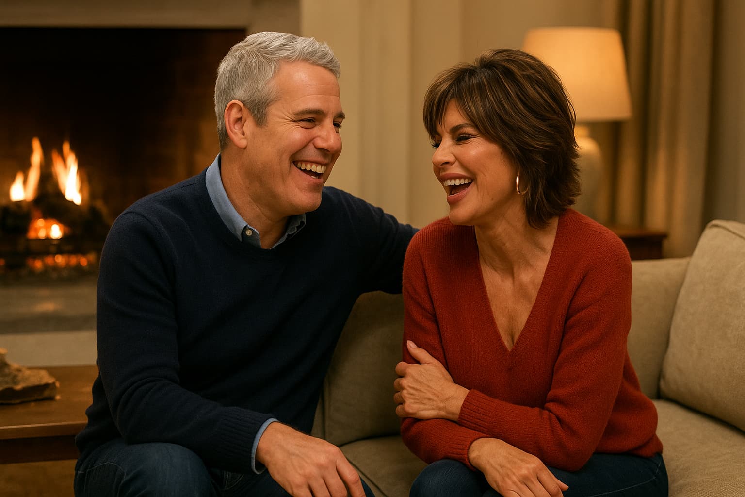 When Book Flames Ignite Friendships: Andy Cohen and Lisa Rinna Make Amends