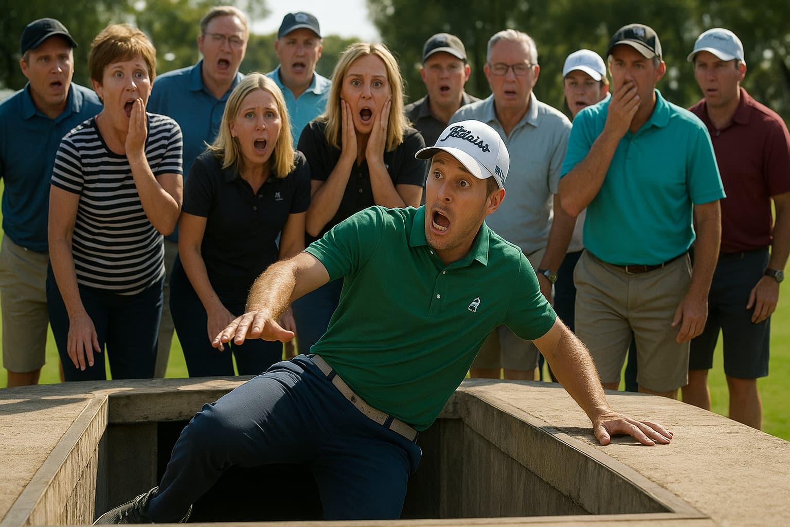 Golf Gone Wrong: How Andrea Pavan's Elevator Mishap Stole the Spotlight