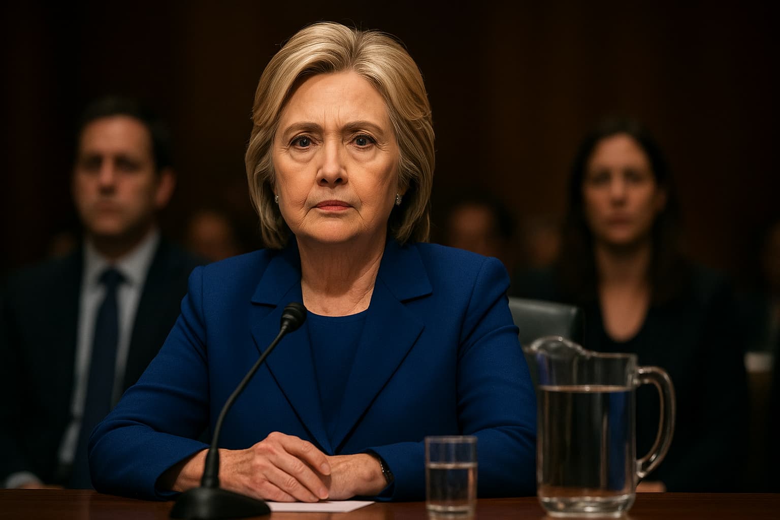 Hillary Under Oath: The Leaked Photo That’s Shaking Up a Political Firestorm!