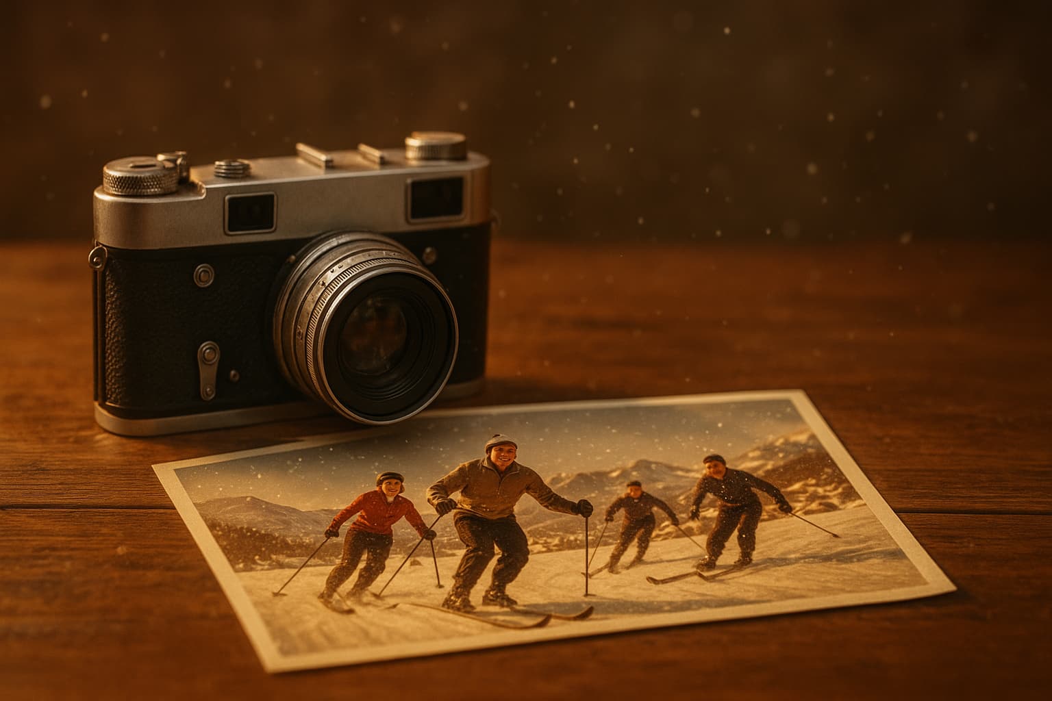 Lost in Time: The Mystery of the Forgotten Ski Trip Captured on Film