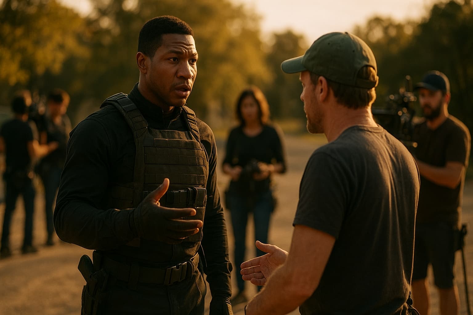 Jonathan Majors Makes His Comeback: Back on Set and Ready to Roll!