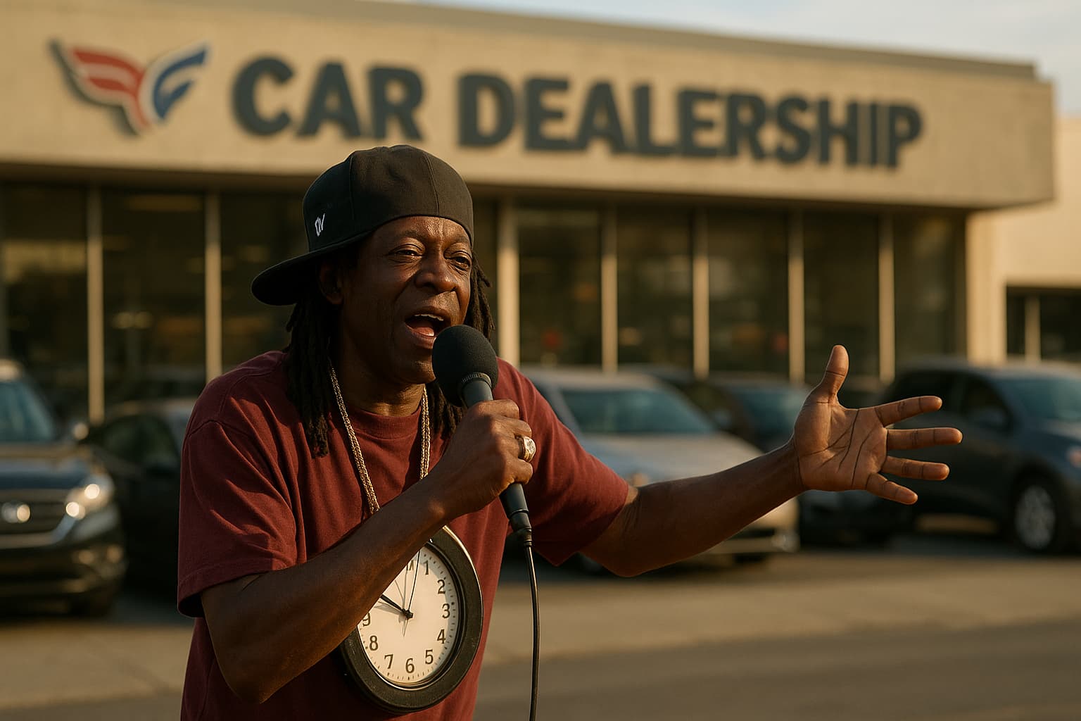 Flavor Flav Rallies Car Companies to Rescue Olympian in Need!