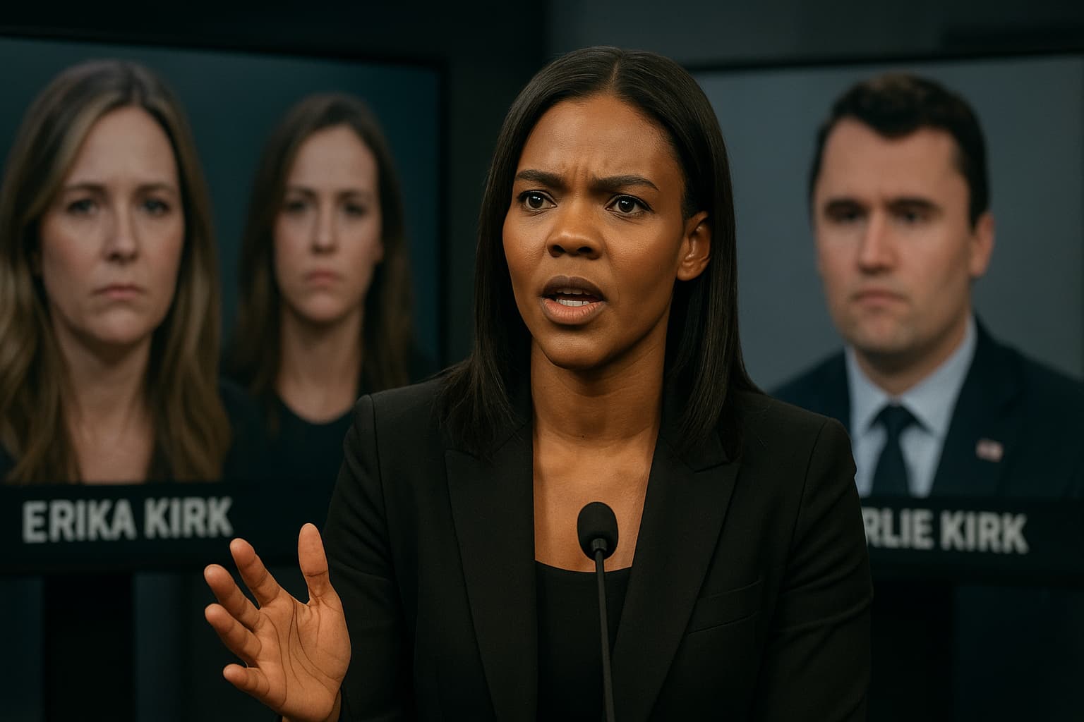 Candace Owens Takes Aim: Is Fame the Real Motive Behind Erika Kirk's Rise?