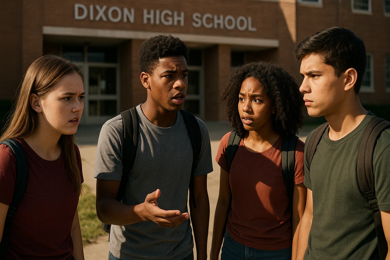 Education Gone Viral: Teacher's Racial Slurs Spark Outrage in Dixon High School