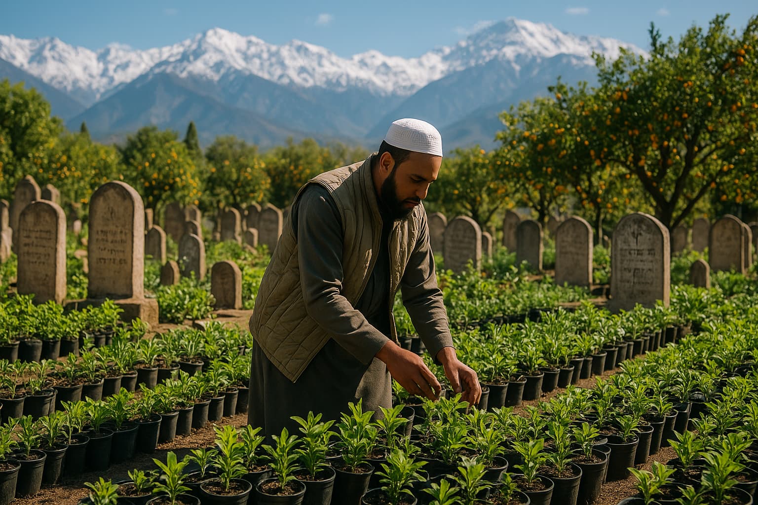 From Graves to Gardens: How a Moroccan Cemetery Is Blooming with Community Spirit