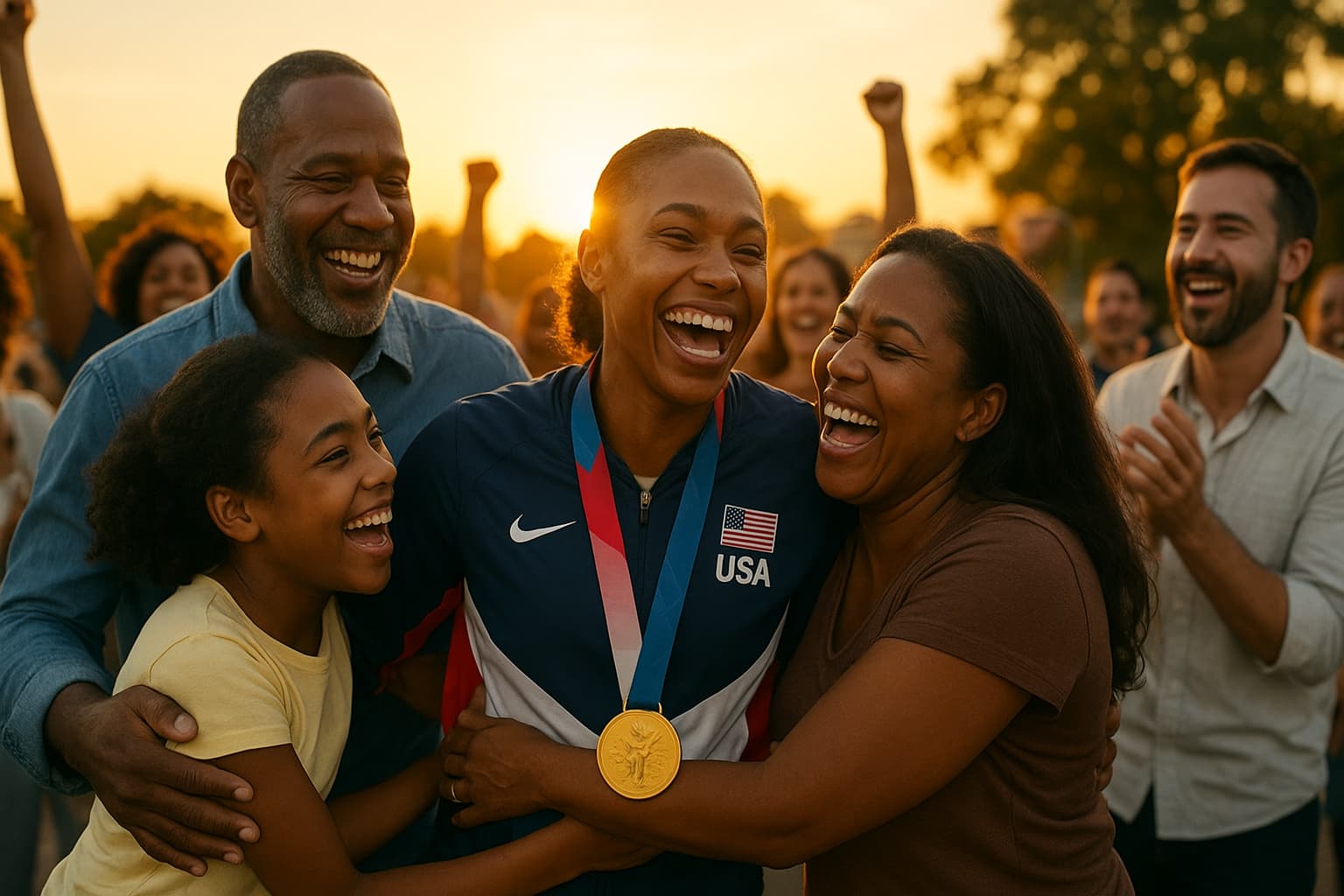 NFL Stars Cheer on Olympic Hopeful Laila Edwards with Heartwarming Support!