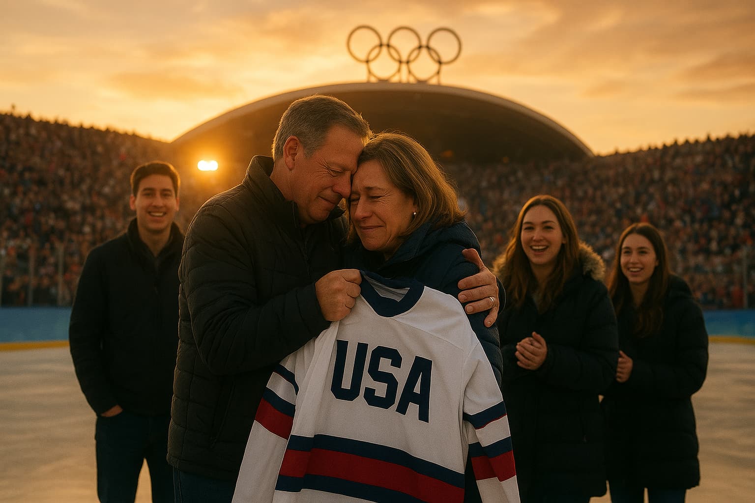 A Heartfelt Tribute: How a Sign from Johnny Gaudreau Brought His Family to the Olympics