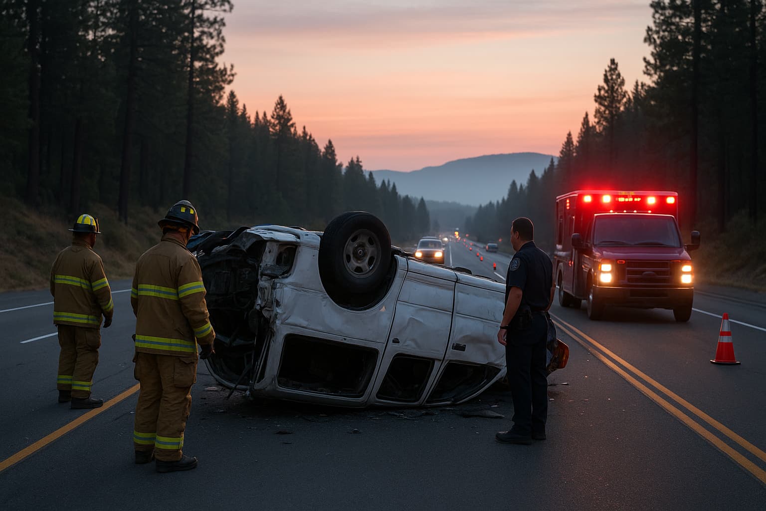 Tragedy Strikes: Fatal Collision on Highway 89 Disrupts Peaceful Tahoe Morning