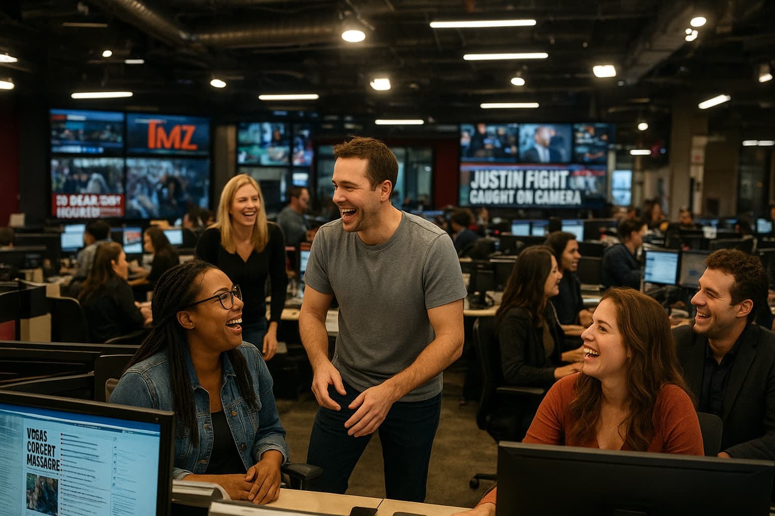 Step Inside TMZ: Behind the Scenes of America’s Most Unpredictable Newsroom!