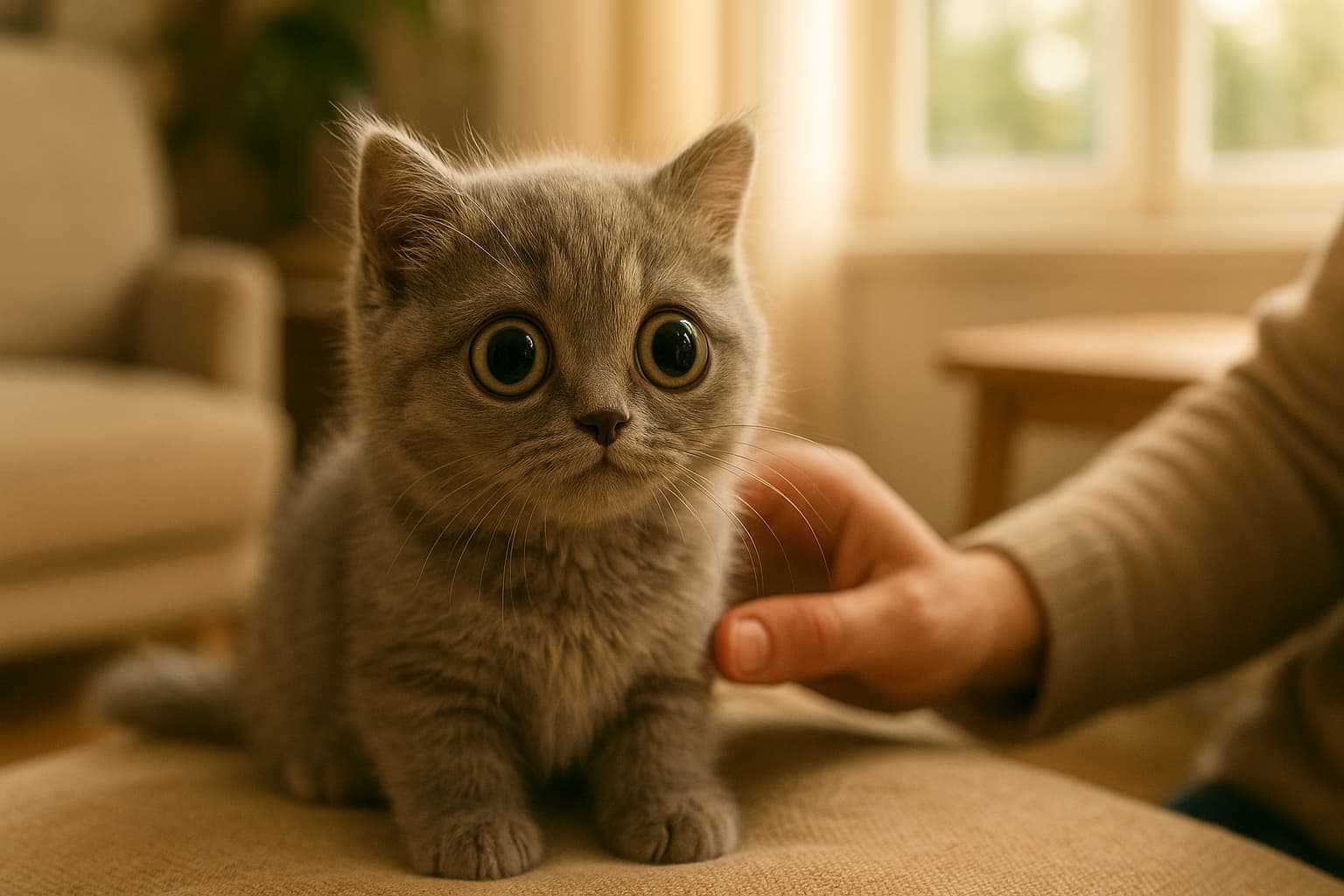 Meet Dorito: The Kitten with Eyes Bigger Than Your Ex's Lies!