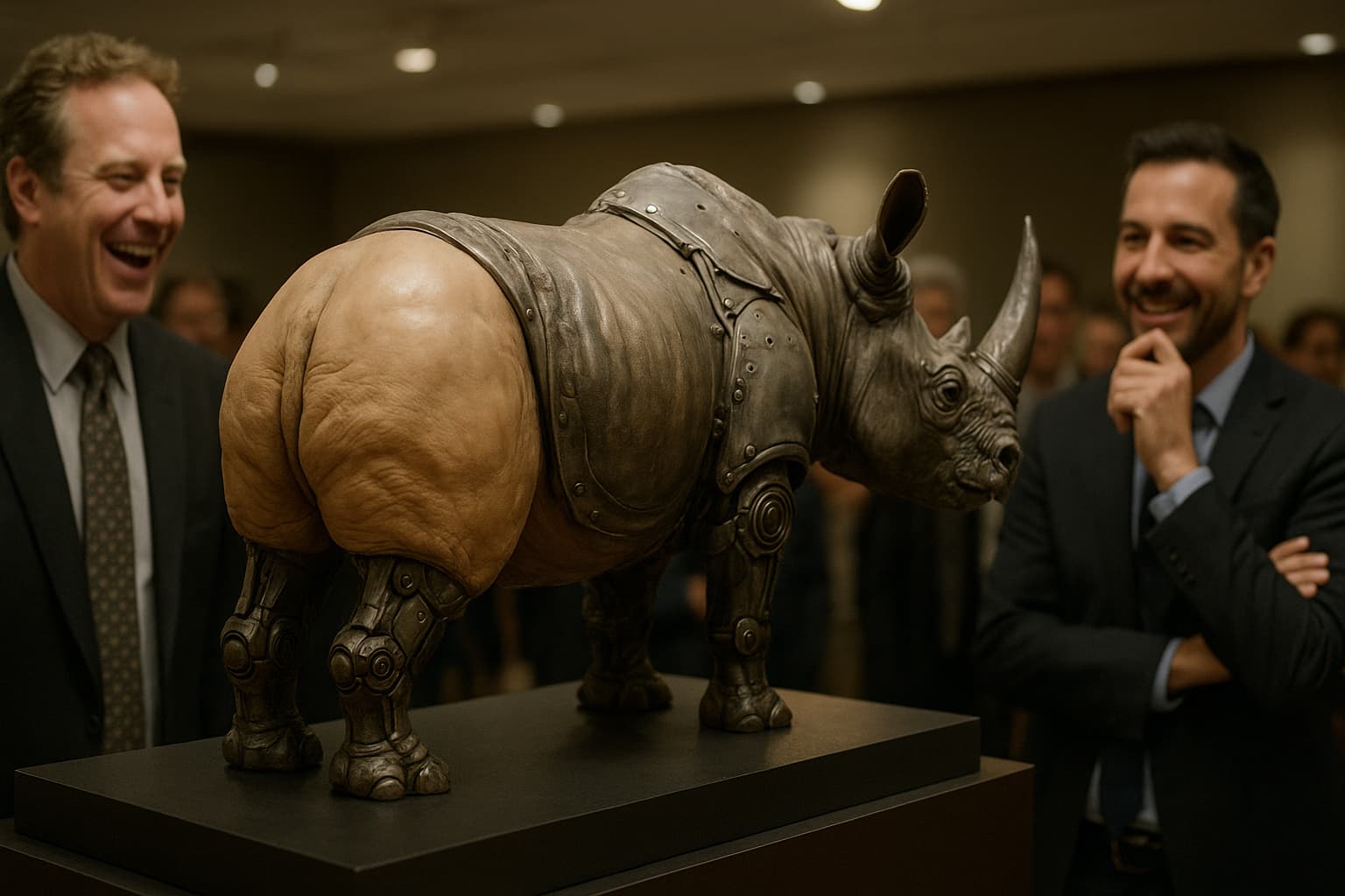 Ace Ventura's Butt-Birth Rhino Hits the Auction Block!
