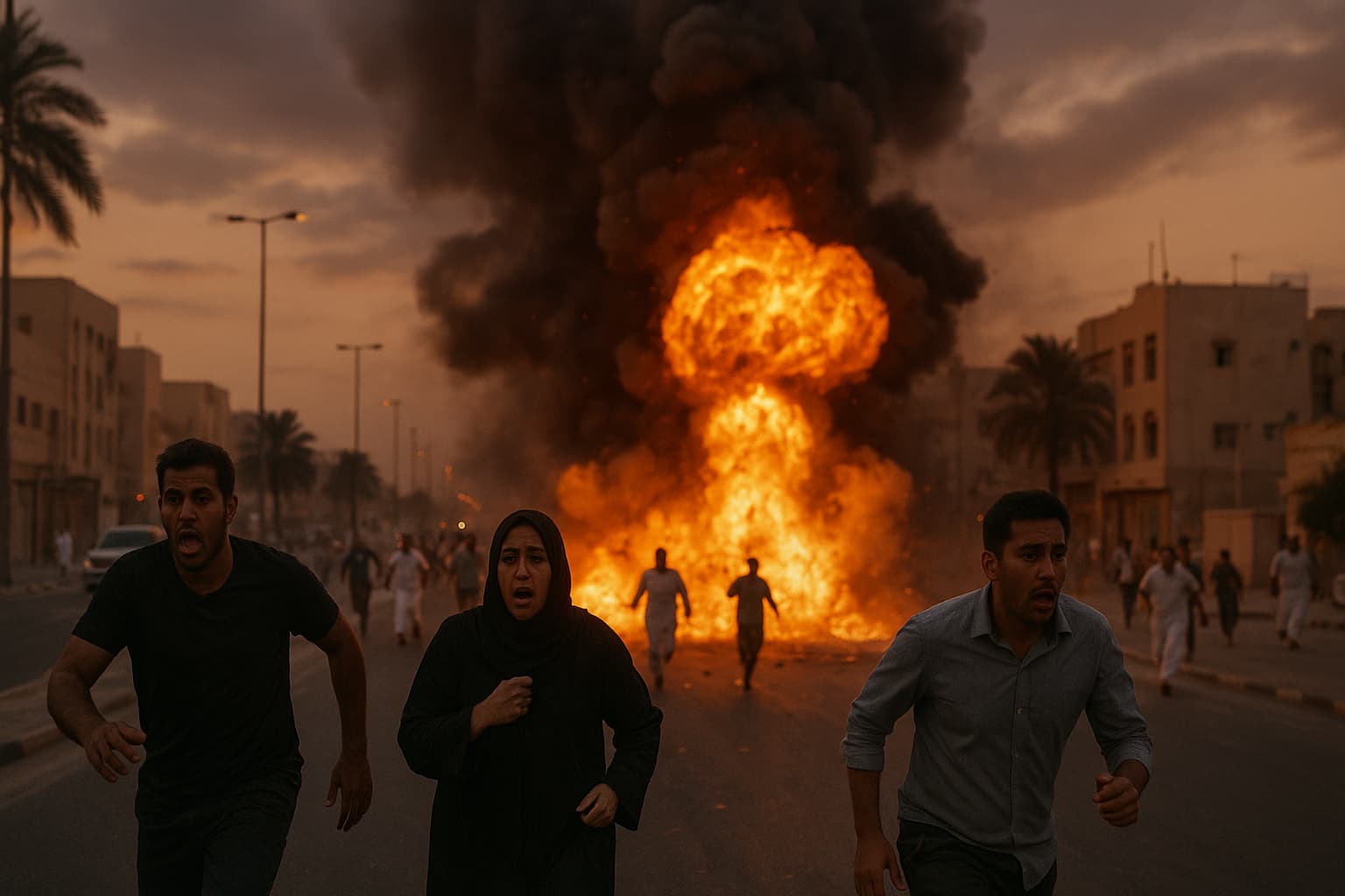 Missile Mayhem: Qatar's Explosive Encounter in a Day of Military Drama!