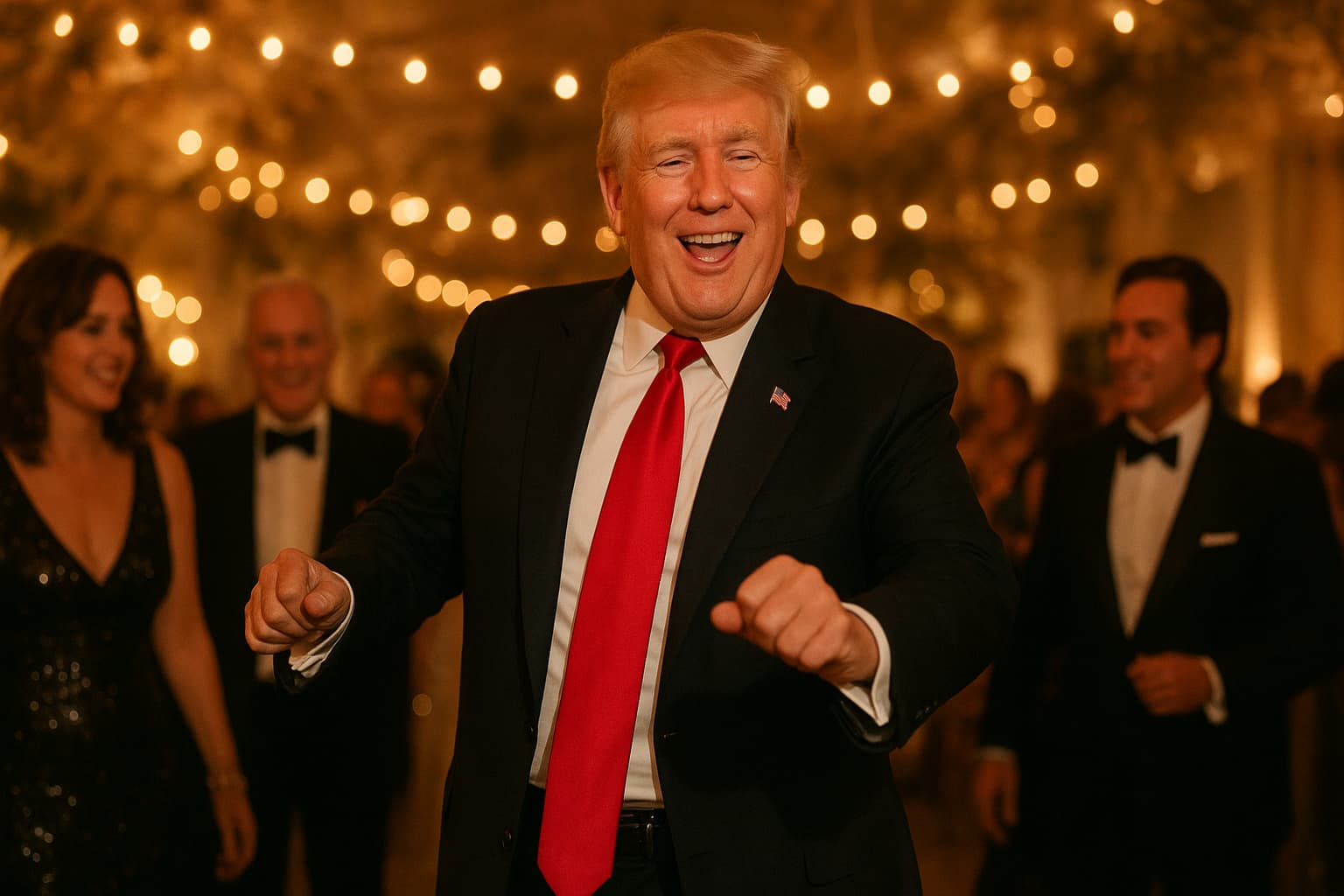 Dancing Through Tensions: Trump’s Fundraiser Antics Before Iran Strikes