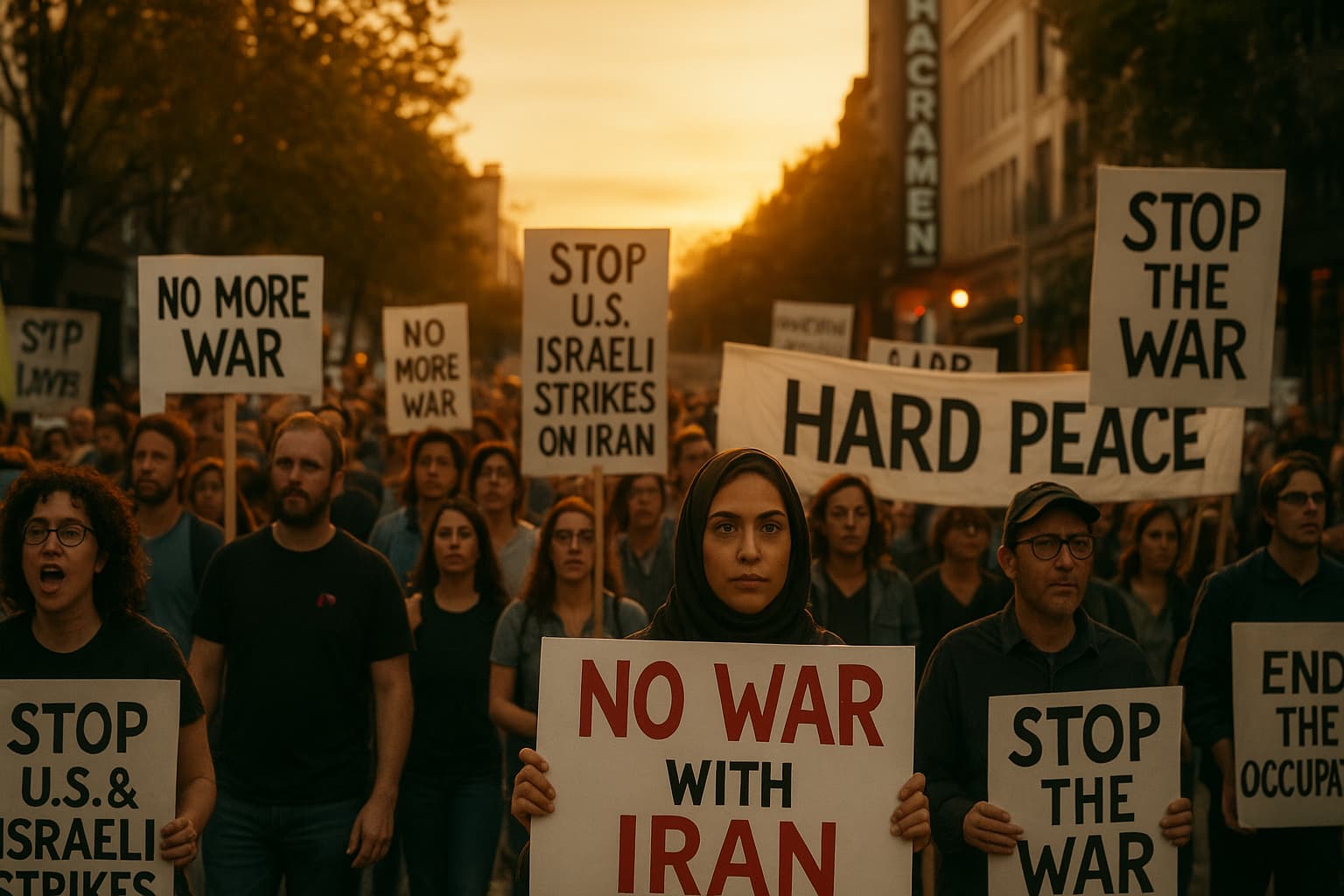 Sacramento Protests Erupt: U.S. and Israel Strike Iran—Here’s What You Need to Know!