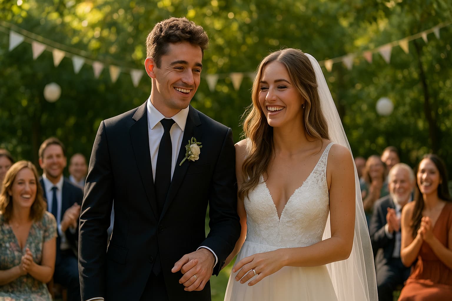 In the Fast Lane of Love: Charles Leclerc Ties the Knot with Alexandra Saint Mleux!