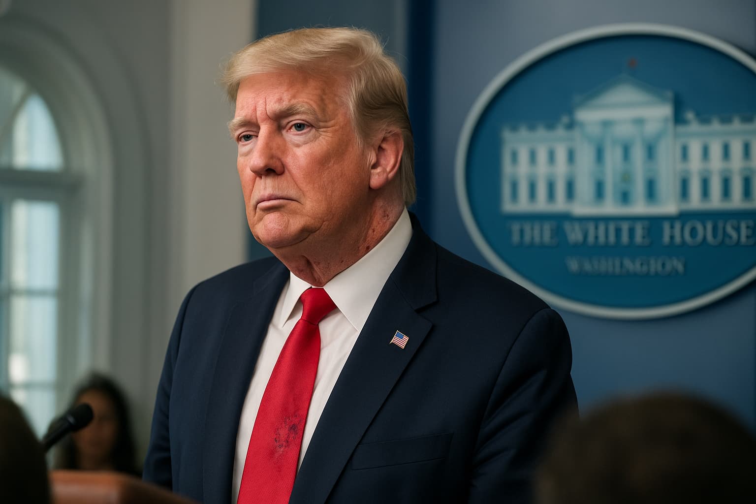Is President Trump's Neck the New Political Scandal?