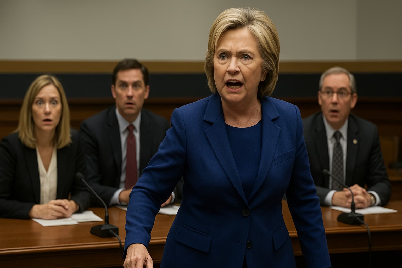Clinton's Confession: A Leaked Photo Sparks a Deposition Drama!