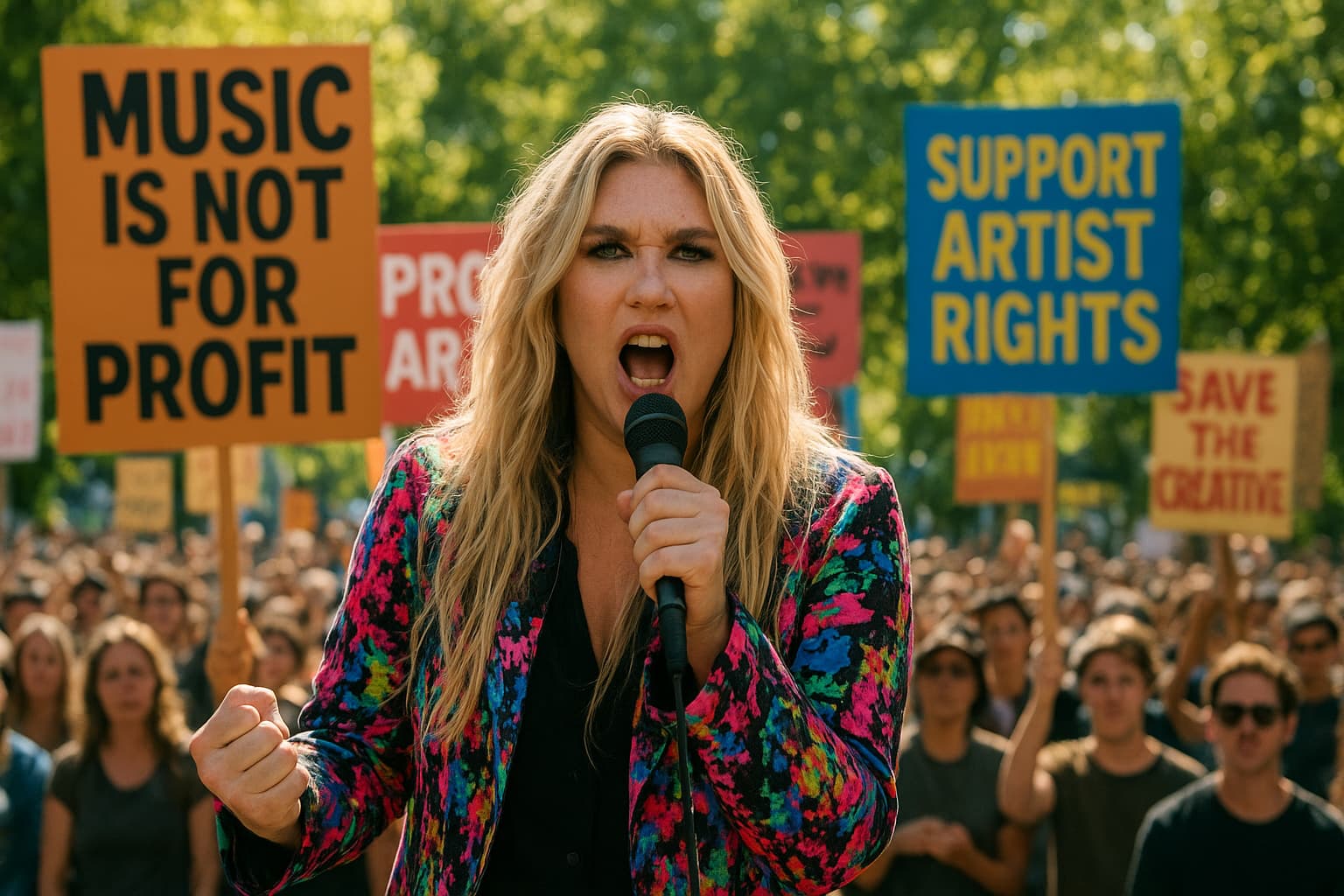 Kesha vs. the White House: When Music Meets Politics, Drama Ensues!