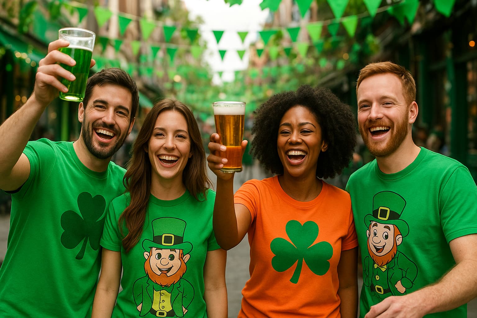 Deck Yourself in Green: T-Shirts to Rock This St. Patrick's Day!