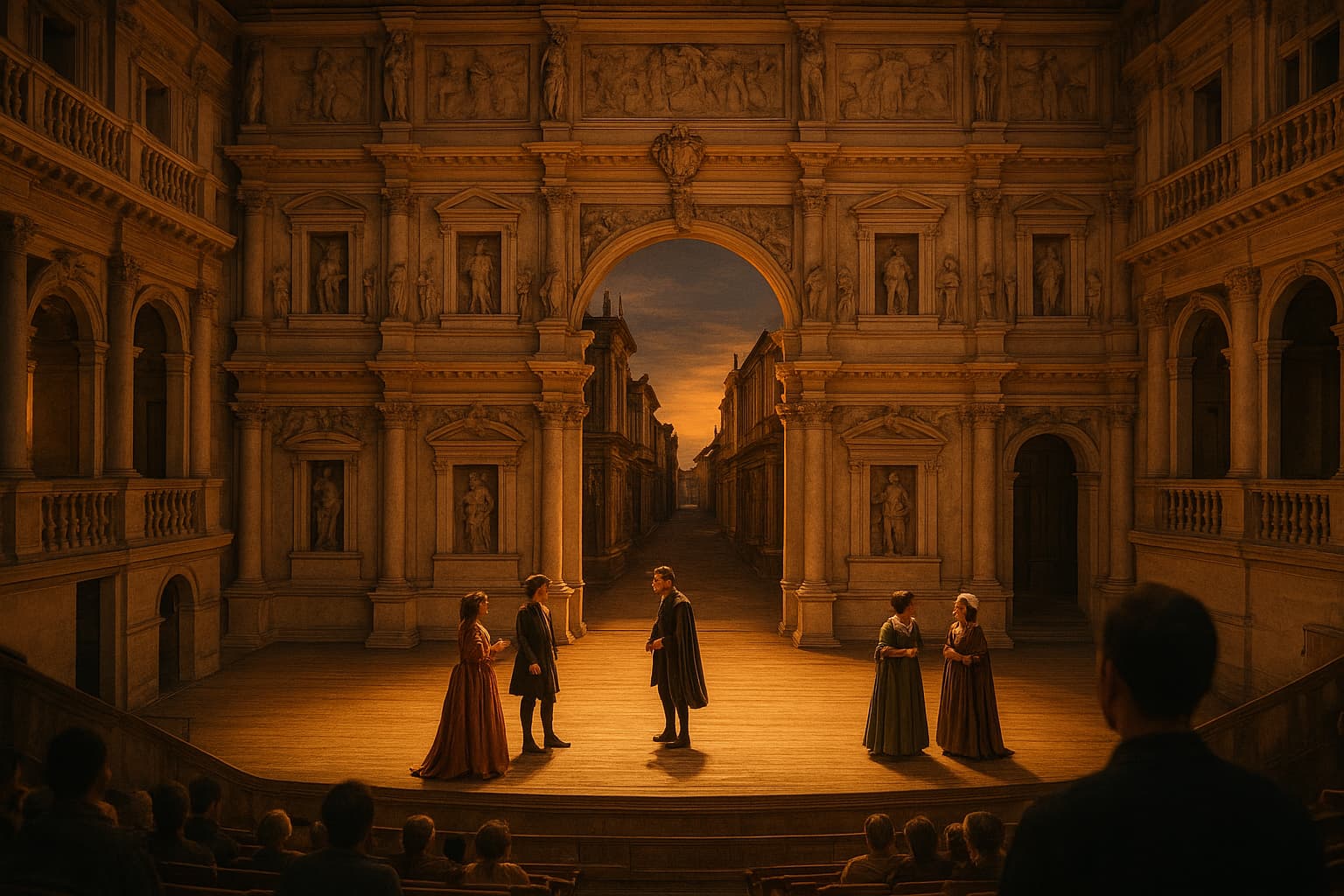 A Dramatic Day in History: From The Teatro Olimpico to Hollywood’s Icons!