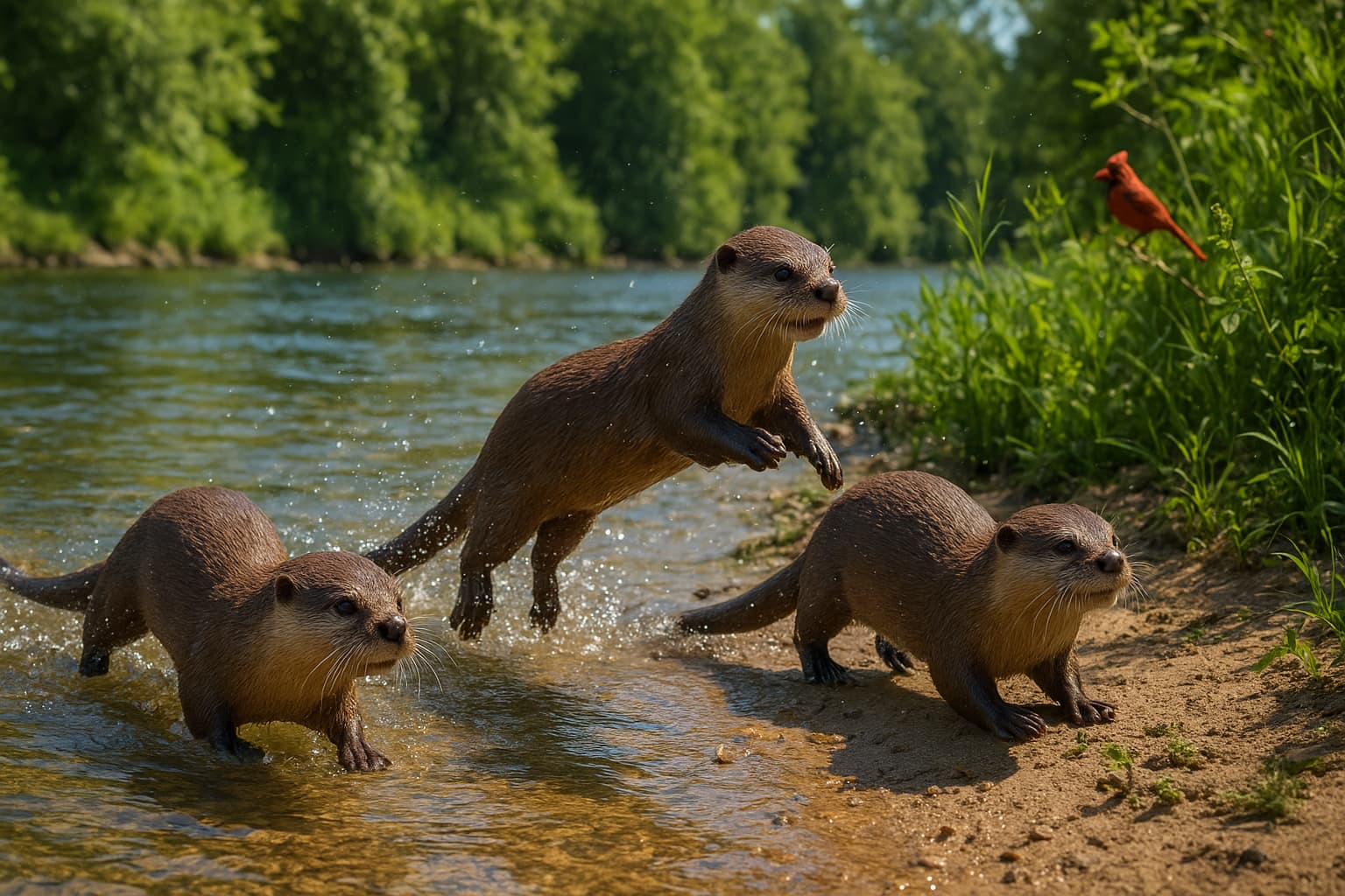 Otters on the Rebound: The Heartwarming Comeback of North America's River Survivors