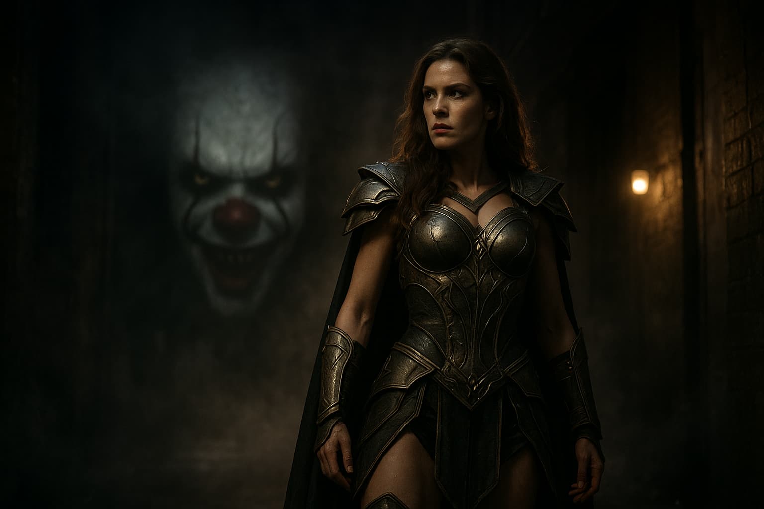 Who is This Sexy Final Girl Battling Clowns and Saving Brothers?
